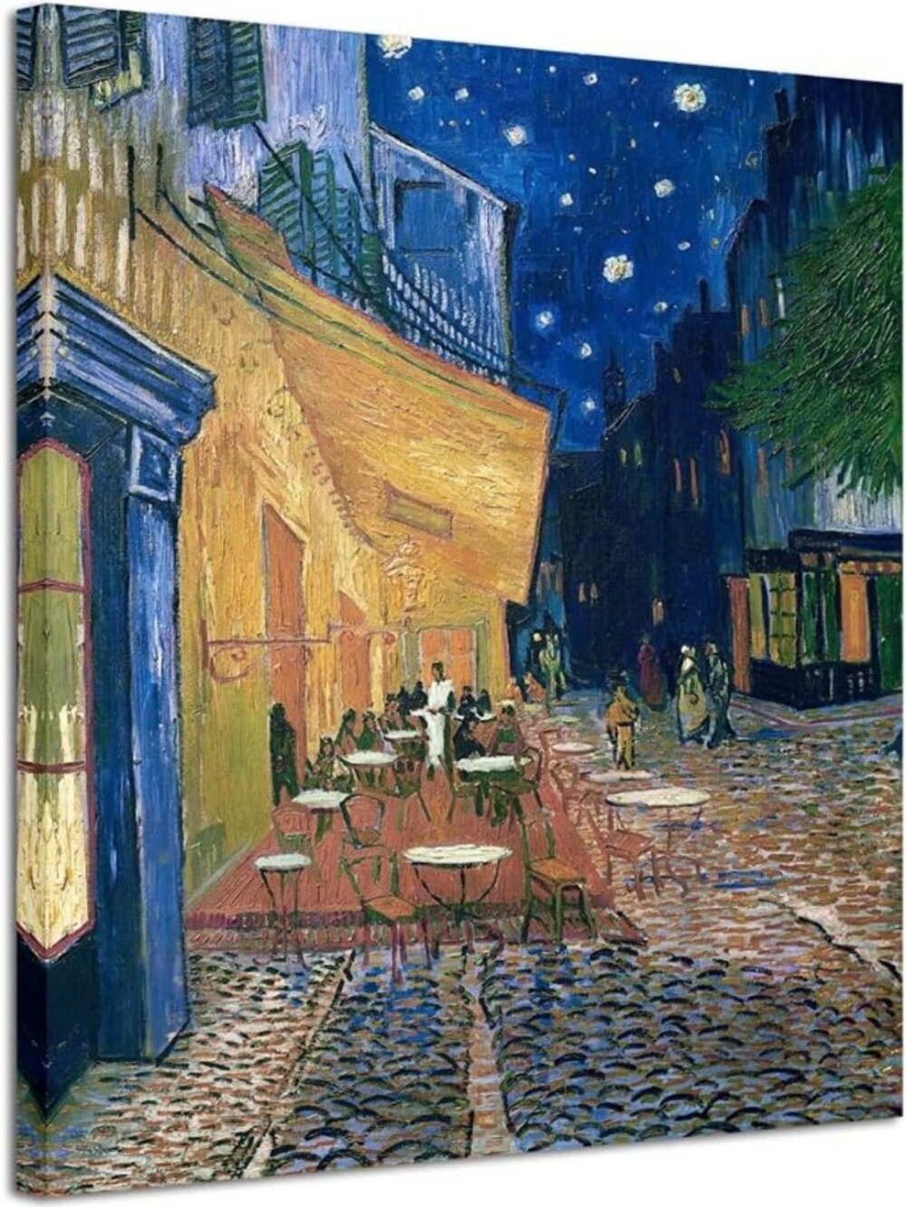 Large Modern Canvas Print - Cafe Terrace at Night, Vincent Van Gogh Art, Wall